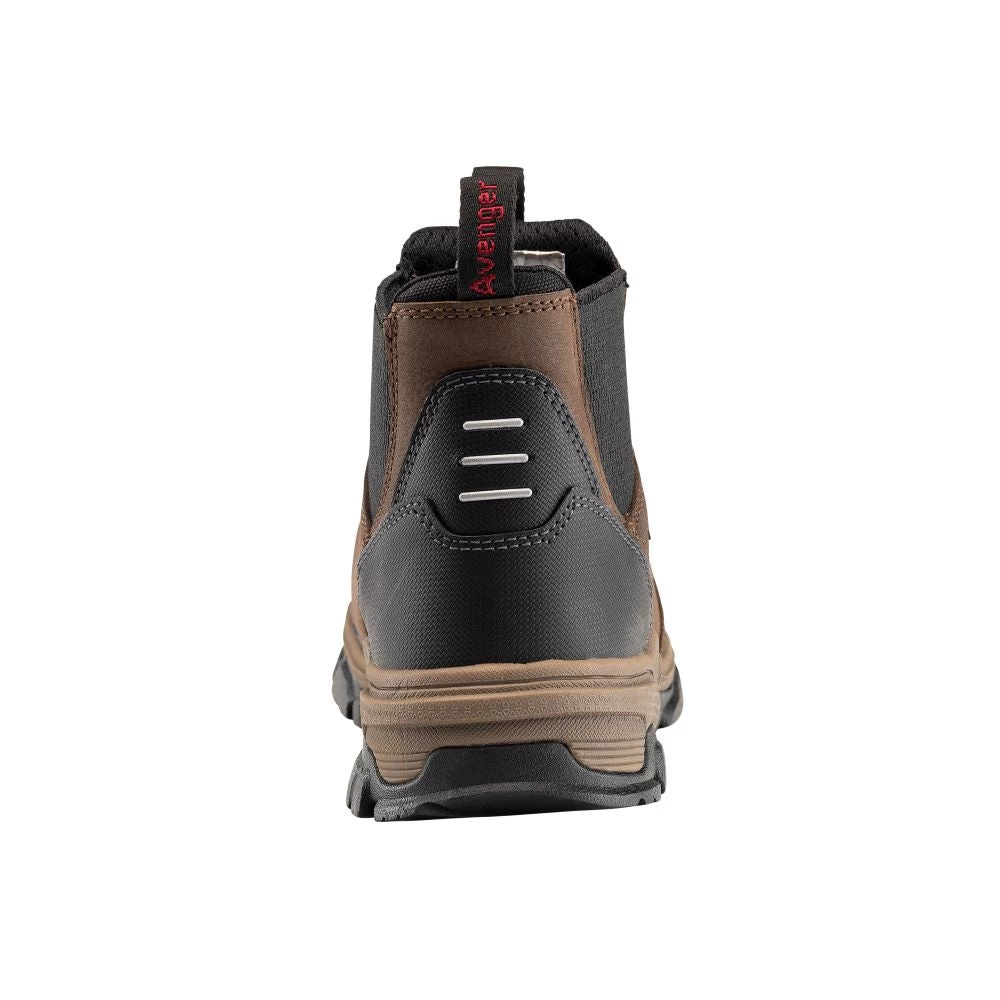 'Avenger' Women's Ripsaw Romeo EH PR WP Alloy Toe - Brown - Image 5