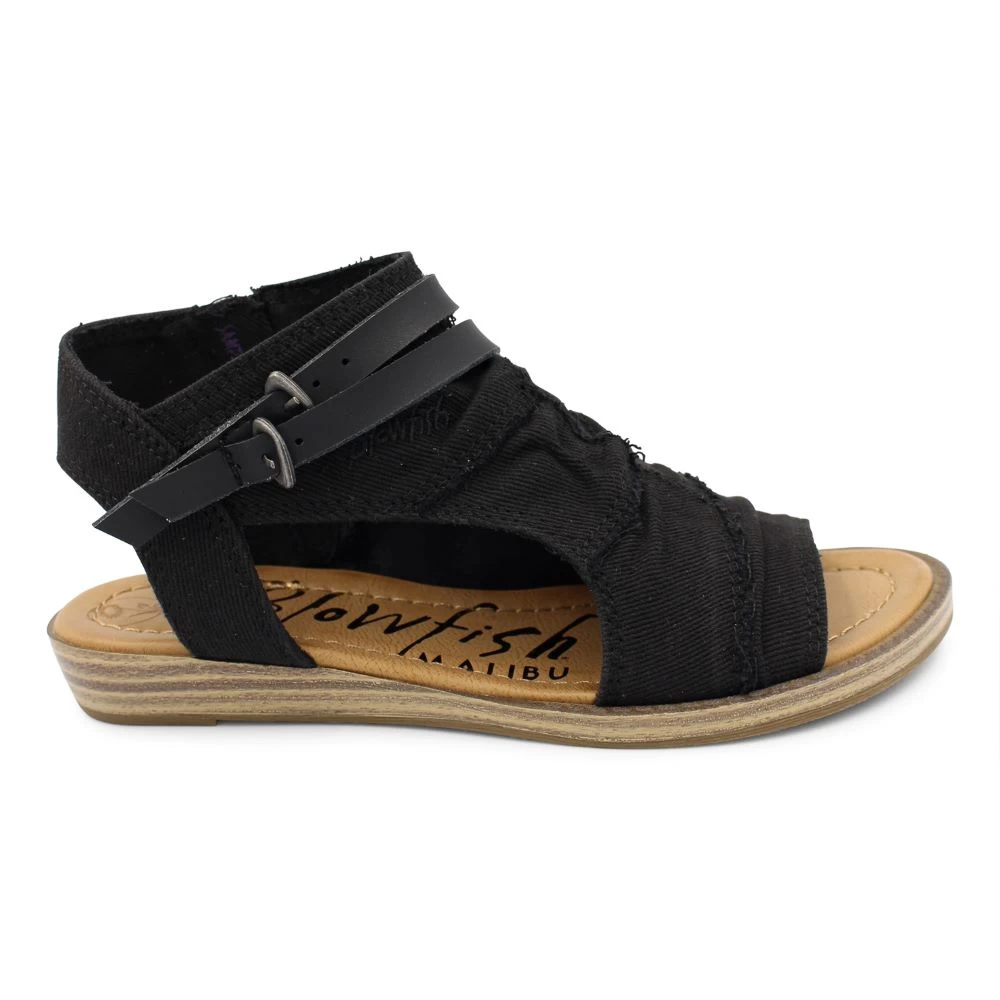 'Blowfish Malibu' Women's Beauty Sandal - Black Dyewash - Image 2