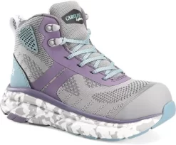 'Carolina' Women's Align Azalea EH Comp Toe Hiker - Gray / Purple