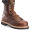 'Carolina' Men's 8" Grind WP Comp Toe Boot - Brown