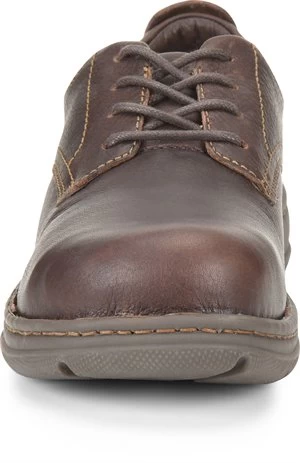 'Carolina' Men's BLVD 2.0 Aluminum Toe ESD Oxford - Brown - Image 3