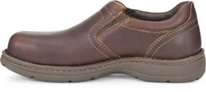 'Carolina' Men's BLVD 2.0 Aluminum Toe ESD Slip On - Brown - Image 2