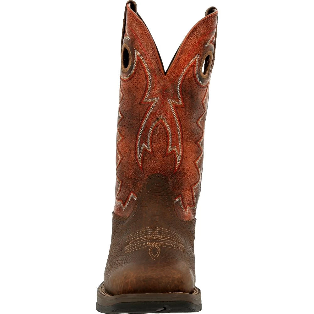 'Durango' Men's 12" REBEL Western Square Toe - CIMARRON BROWN - Image 4