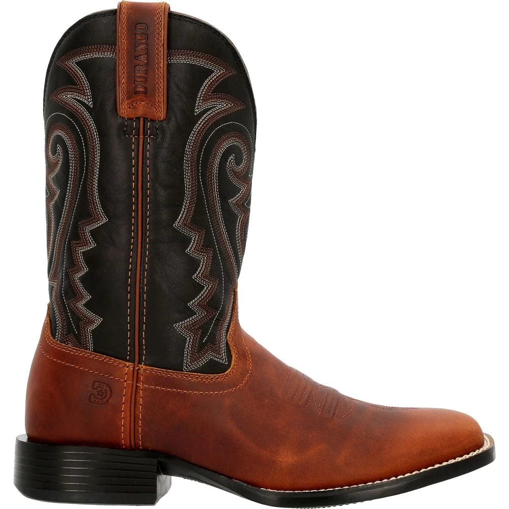 'Durango' Men's 11" Westward Square Toe - Brown/Black