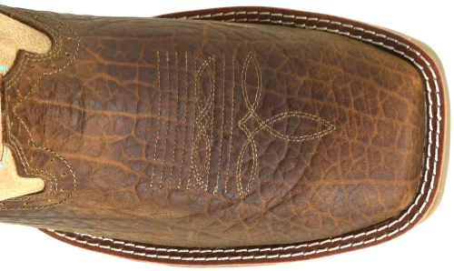'Double H' Men's 11" Clem EH SR Western Work - Tan / White - Image 2