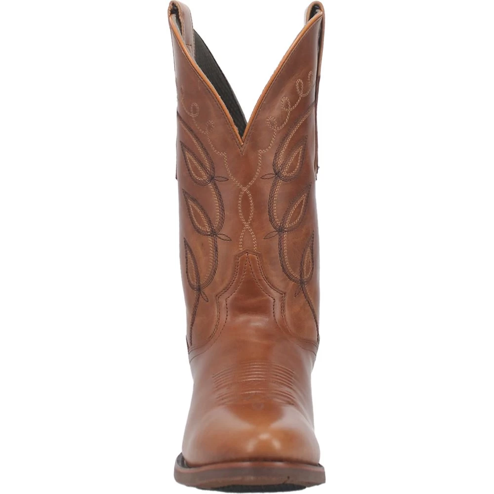 'Dan Post' Men's 12" Woodrow Western Round Toe - Tan - Image 5