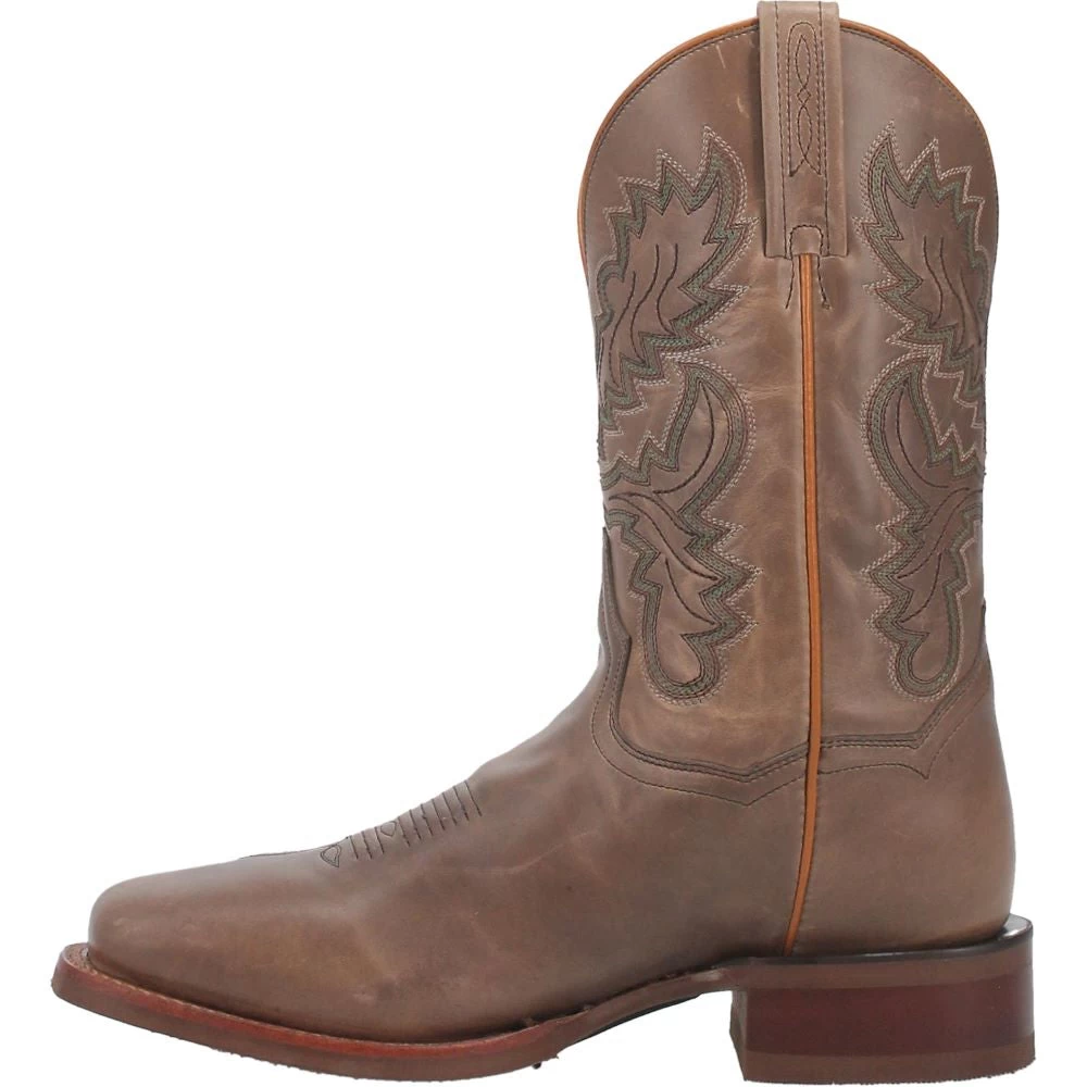 'Dan Post' Men's 11" Cogburn Western Square Toe - Taupe - Image 7