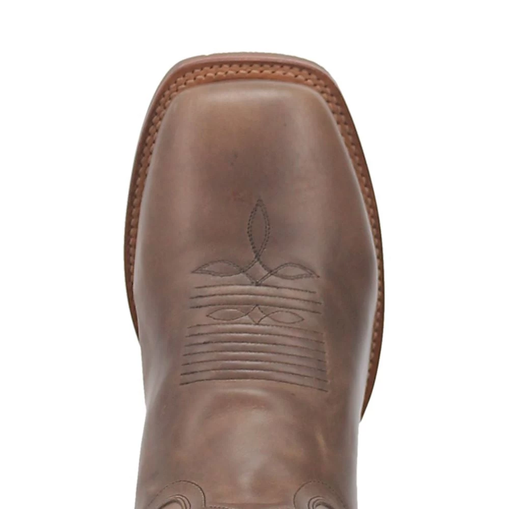 'Dan Post' Men's 11" Cogburn Western Square Toe - Taupe - Image 3