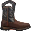 'Dan Post' Men's 11" Thunderhead EH WP Western Square Toe - Brown / Black