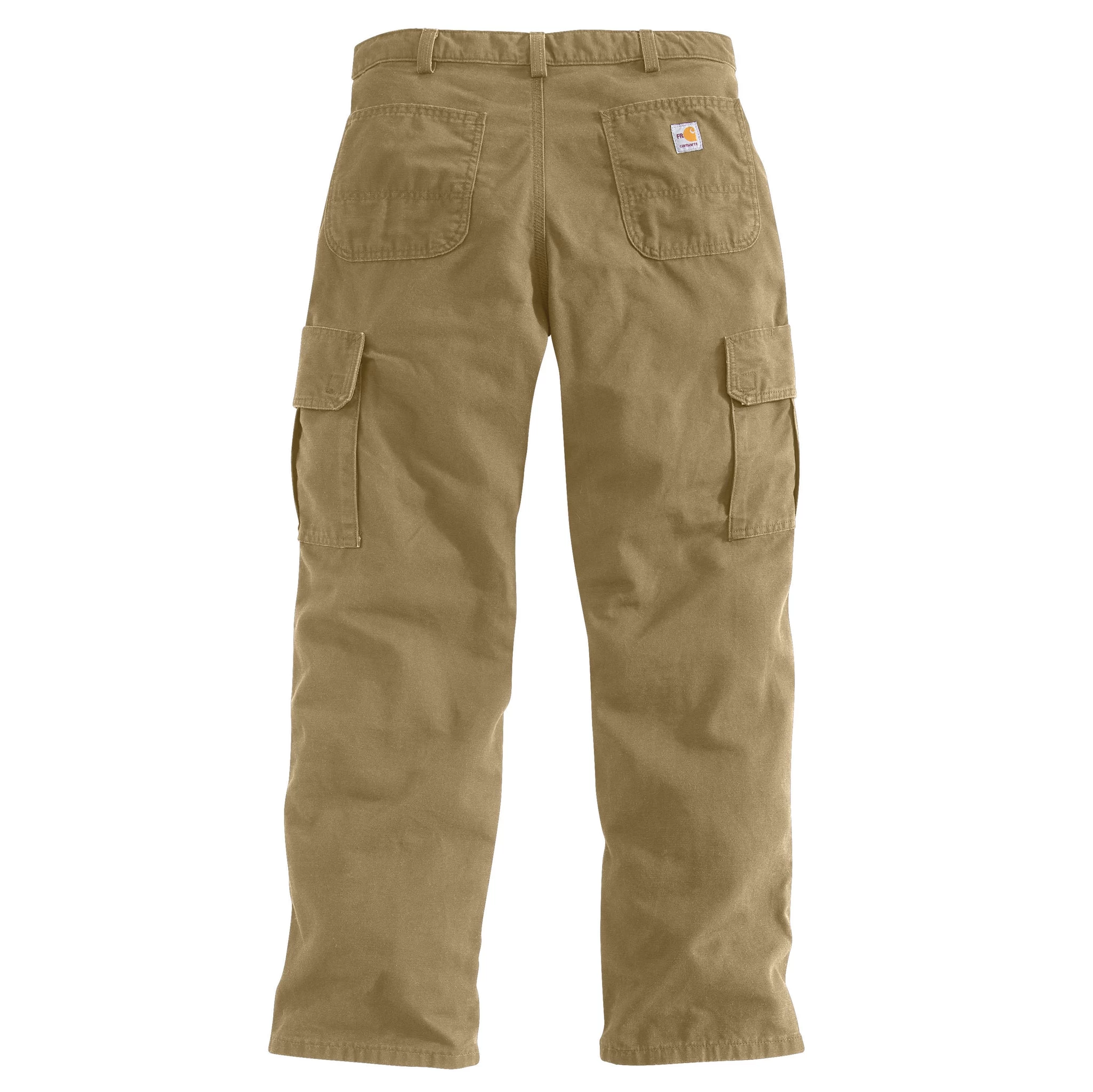 'Carhartt' Men's Flame Resistant Canvas Cargo Pant - Golden Khaki - Image 2