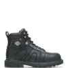 'Harley Davidson' Men's 5" Chad EH Steel Toe - Black