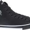 'Harley Davidson' Men's Baxter Hi-Top W/Skull - Black