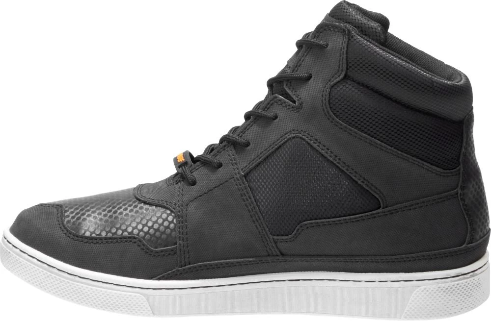 'Harley Davidson' Men's 6" Eagleson WP Riding Sneaker - Black - Image 7