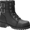 'Harley Davidson' Women's Archer Steel Toe Boot - Black