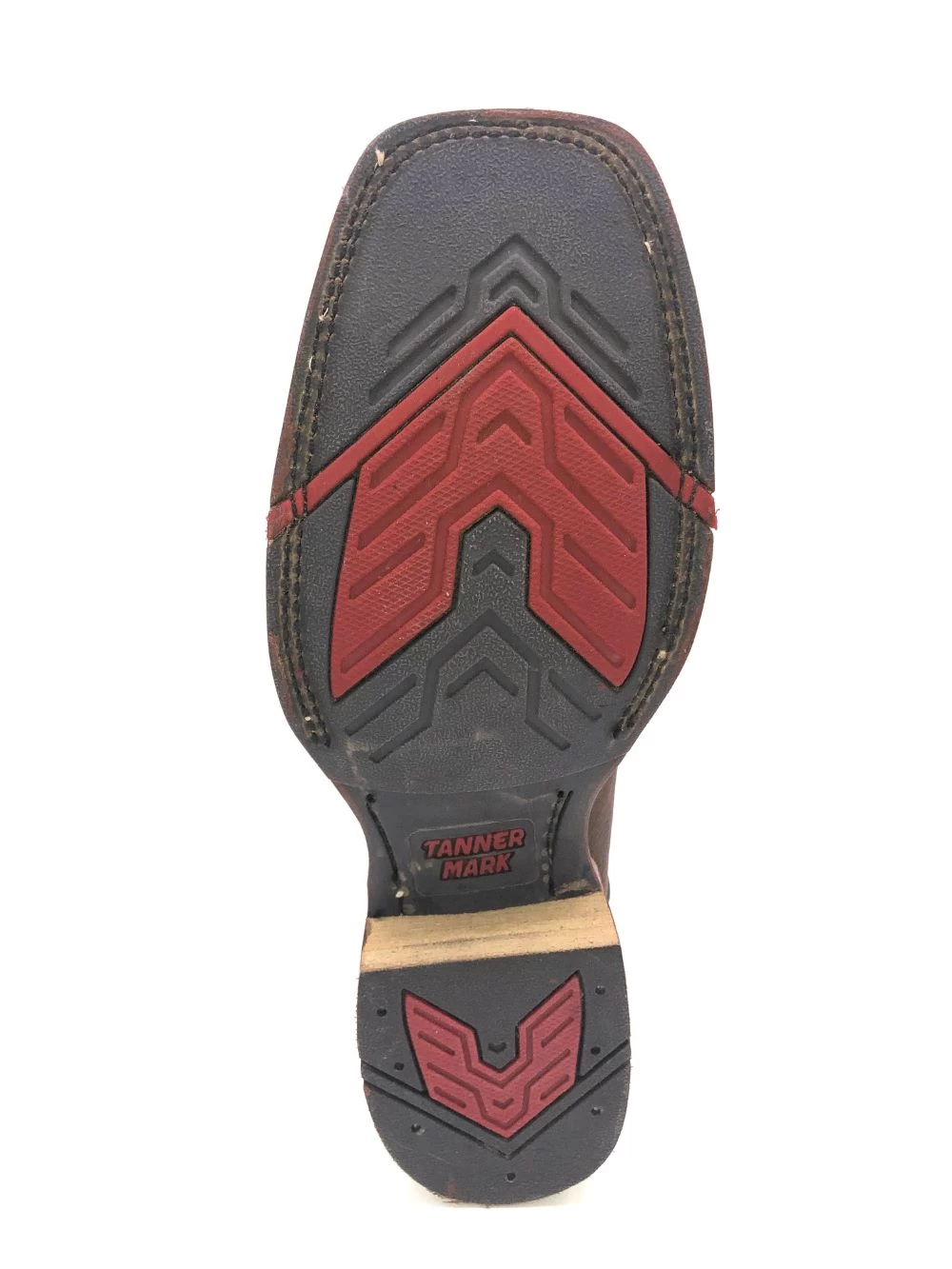 'Tanner Mark' Men's 13" Western Square Toe - Buffalo Honey / Mad Dog Honey - Image 4