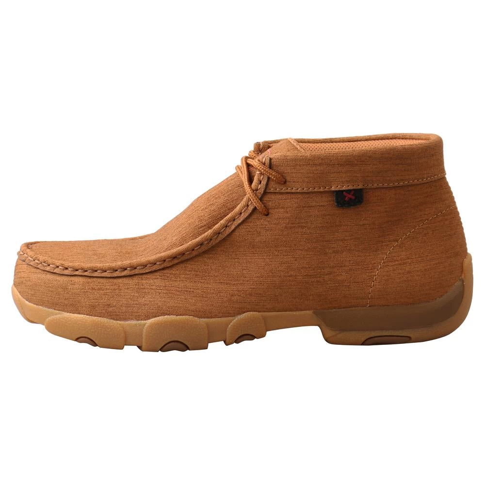 'Twisted X' Men's Chukka Driving Moc EH Steel Toe - Clay - Image 5