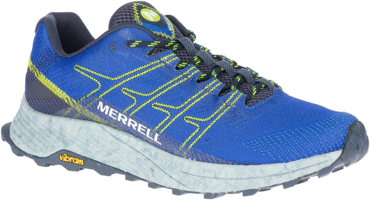 'Merrell' Men's Moab Flight Athletic Trail - Cobalt - Image 2