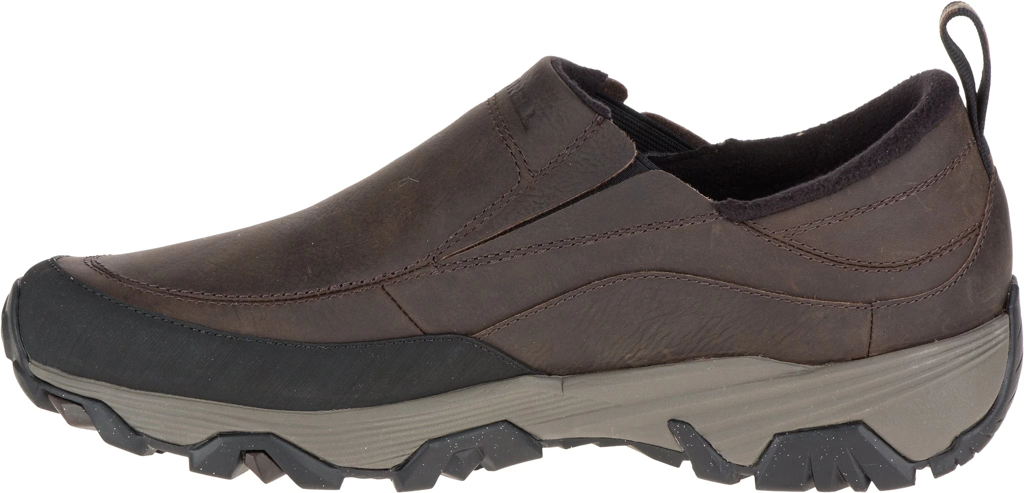 'Merrell' Men's Coldpack Ice+ Moc WP - Brown / Black - Image 7