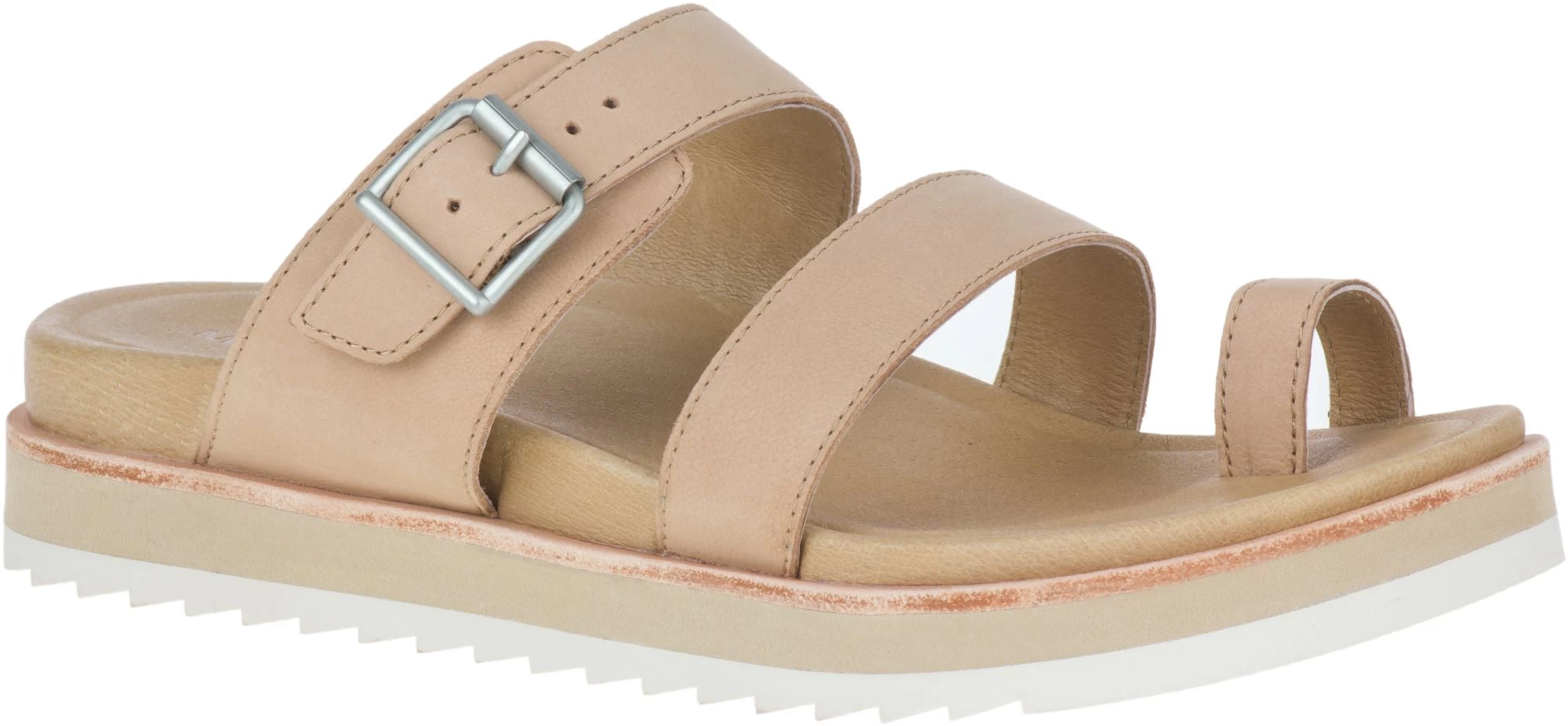'Merrell' Women's Juno Buckle Slide - Camel - Image 2