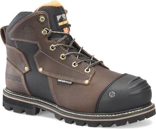 'Matterhorn' Men's 6" I-Beam Int. MetGuard EH WP Comp Toe - Brown - Image 6