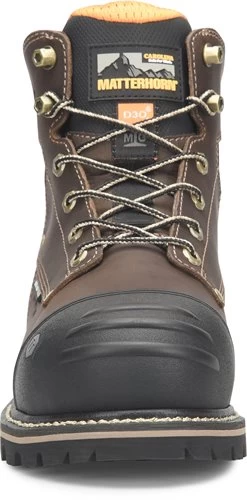 'Matterhorn' Men's 6" I-Beam Int. MetGuard EH WP Comp Toe - Brown - Image 4
