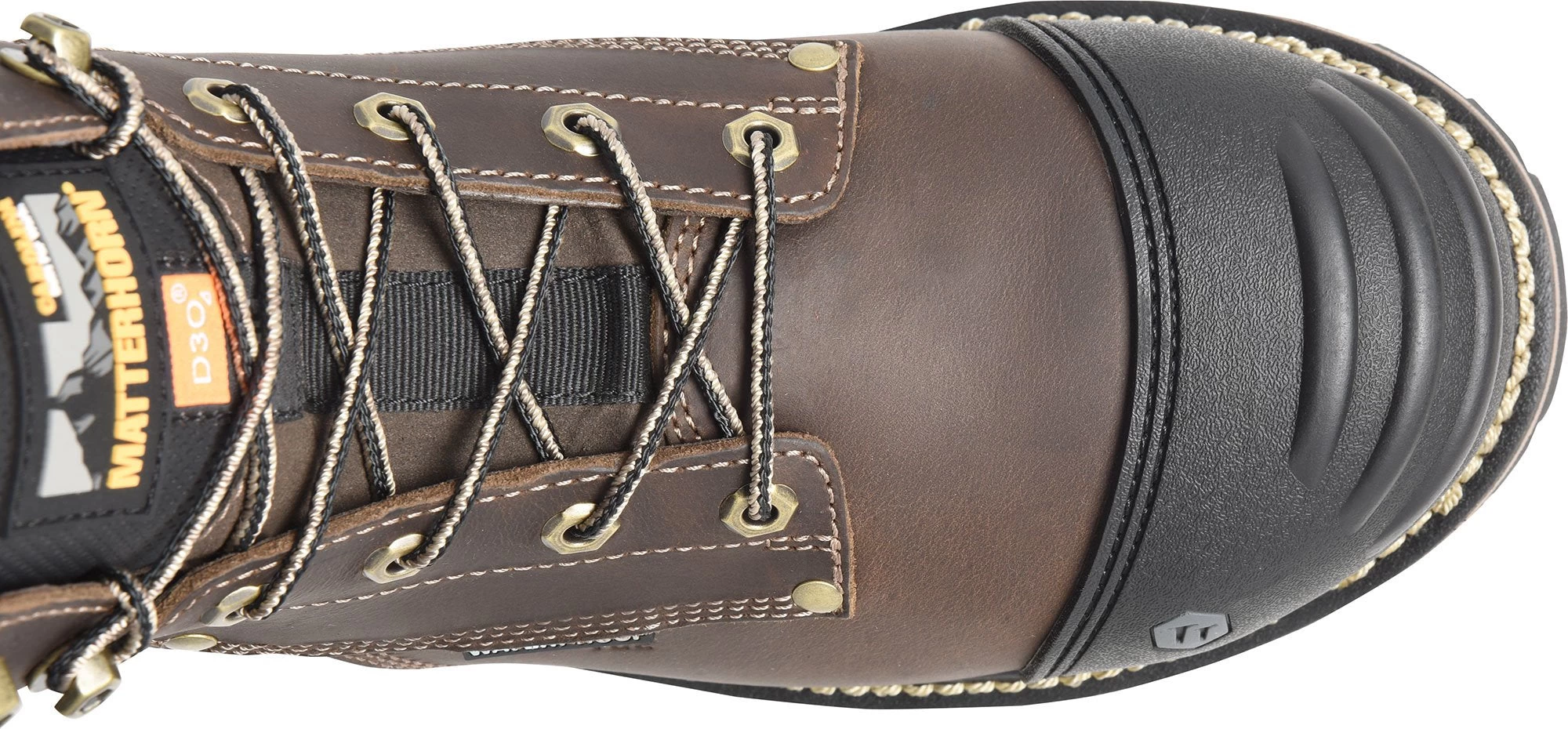 'Matterhorn' Men's 6" I-Beam Int. MetGuard EH WP Comp Toe - Brown - Image 2