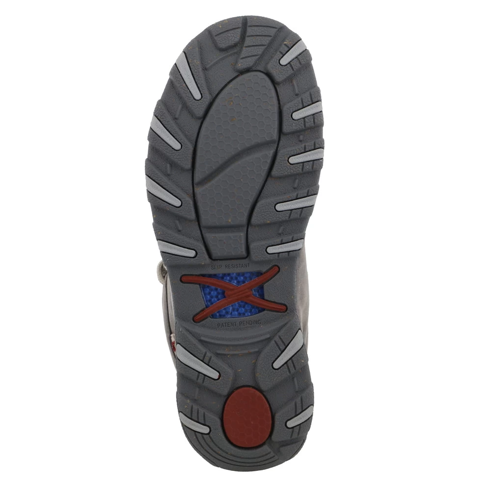 'Twisted X' Men's Chukka Driving Moc - Grey / Grey Elephant - Image 3