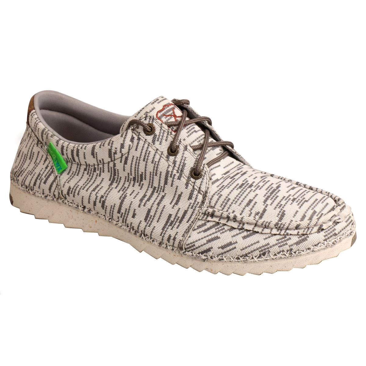 'Twisted X' Men's Zero-X Oxford - White / Grey - Image 2