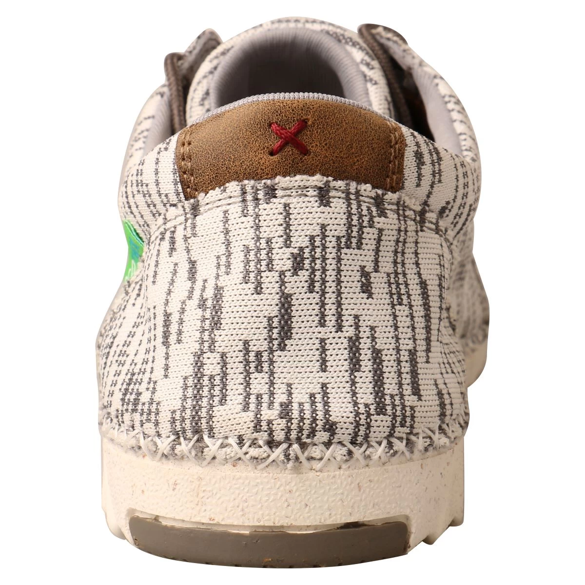 'Twisted X' Men's Zero-X Oxford - White / Grey - Image 5