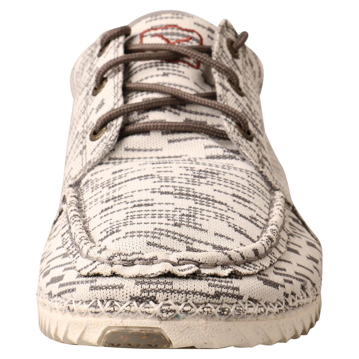 'Twisted X' Men's Zero-X Oxford - White / Grey - Image 4