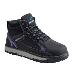 'Nautilus' Women's Urban Int. MetGuard EH SR Alloy Toe - Black / Purple