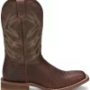 'Nocona' Men's Henry Western Square Toe - Vintage Brown