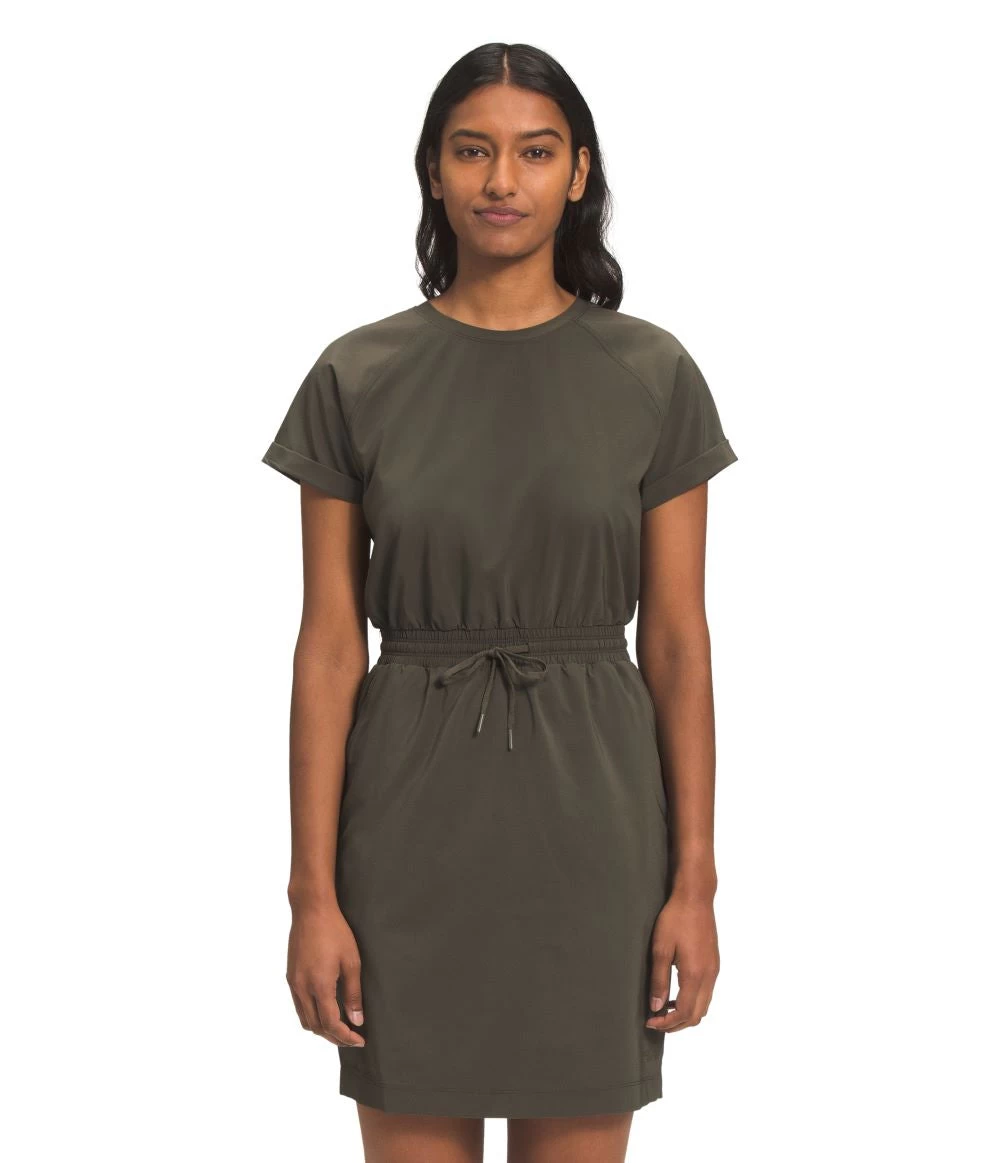 'The North Face' Women's Never Stop Wearing Dress - New Taupe Green - Image 2