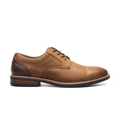 'Nunn Bush' Men's Centro Flex Cap Toe Oxford - Brown