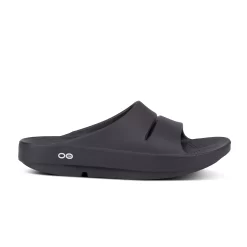 'OOFOS' Unisex OOahh Slide Sandal - Black