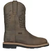 'Hoss Boots' Men's 11" Rancher EH WP Comp Toe - Rushmore Brown