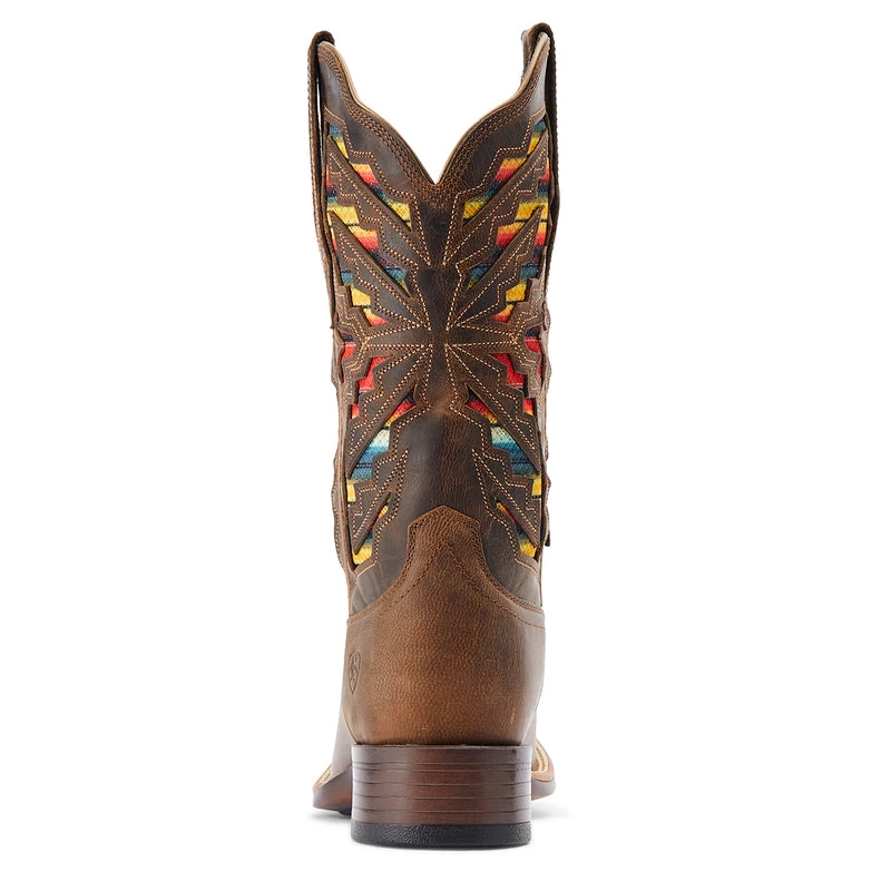 'Ariat' Women's Laney VentTEK 360 Western Square Toe - Desert Pearl - Image 5