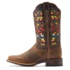 'Ariat' Women's Laney VentTEK 360 Western Square Toe - Desert Pearl