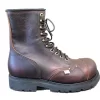 'Cove' Men's 8" Tower Climber Steel Toe - Brown