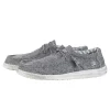 'Hey Dude' Men's Wally Linen - Iron Grey