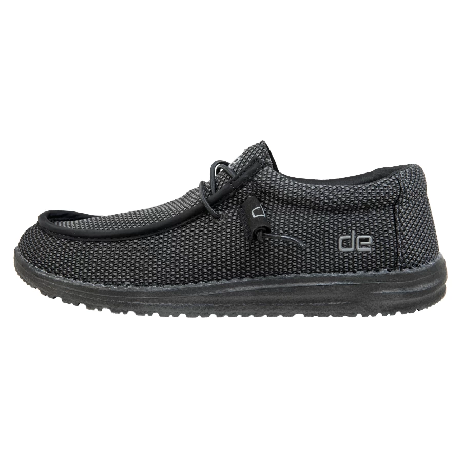 'Hey Dude' Men's Wally L Sox - Black - Image 6