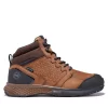'Timberland Pro' Men's 6" Reaxion EH WP Soft Toe Hiker - Brown