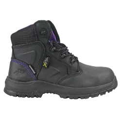 'Hoss Boots' Women's 6" Tina Int. MetGuard EH WP Comp Toe - Black