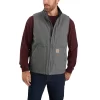 'Carhartt' Men's Duck Sherpa Lined Vest - Gravel