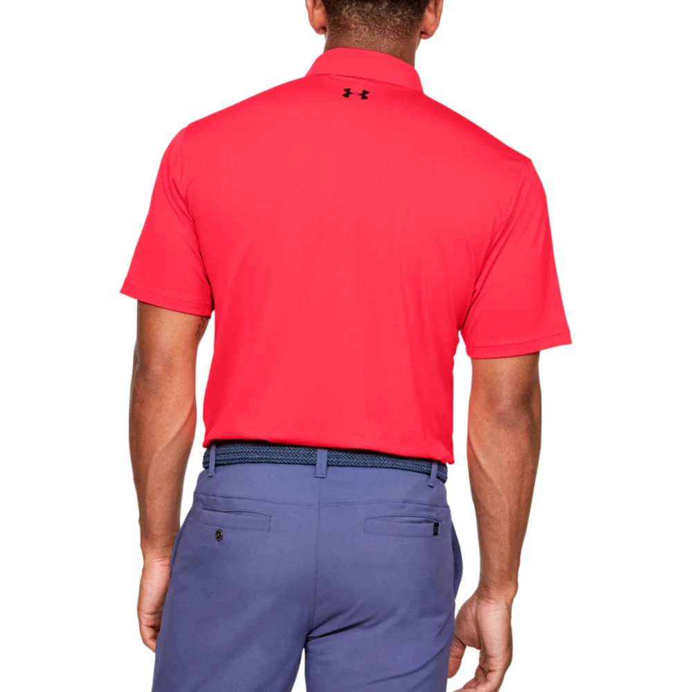 'Under Armour' Men's Performance Textured Polo - Beta - Image 2