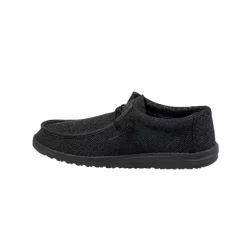 'Hey Dude' Men's Wally Sox Micro - Total Black